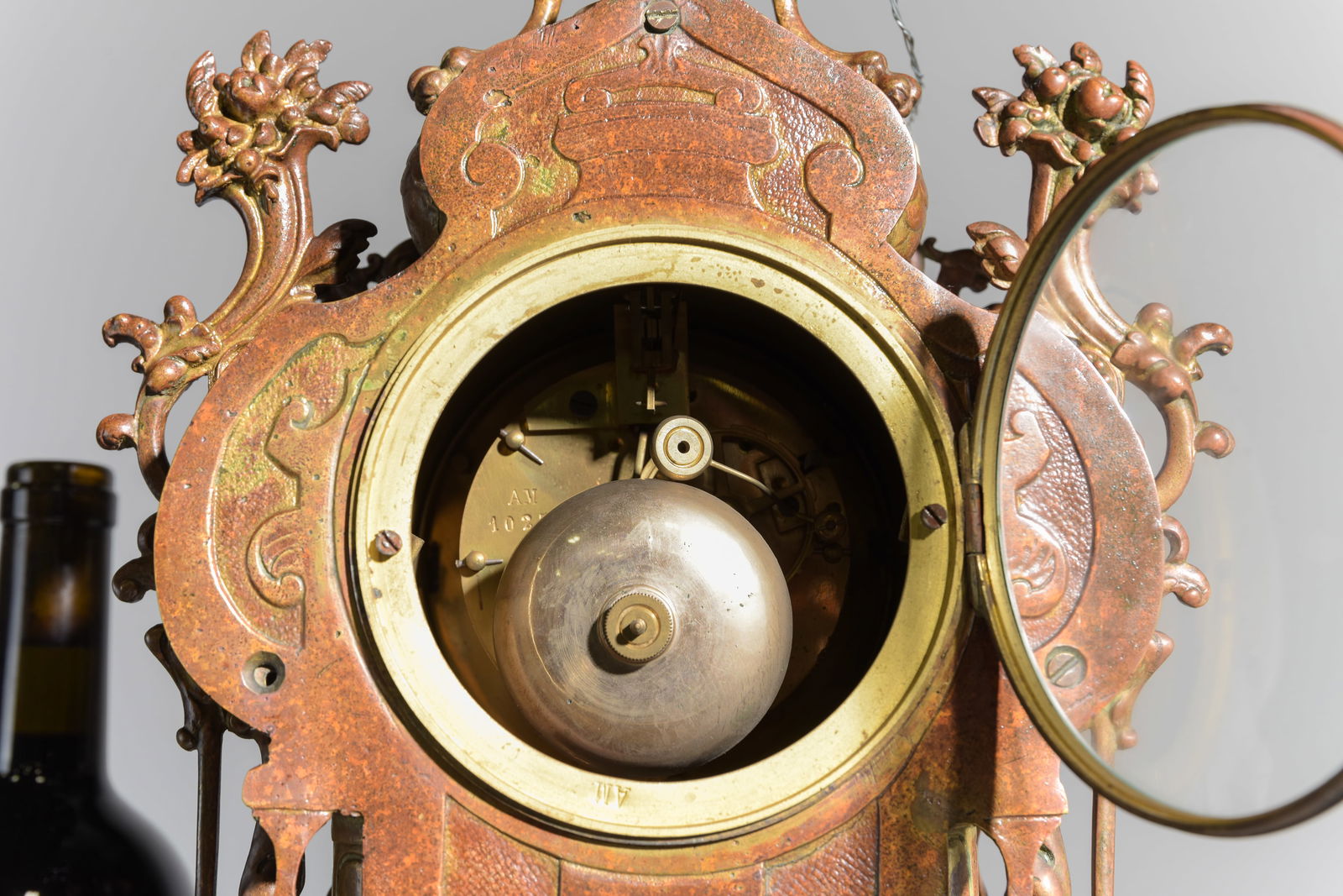 French Baroque / Rococo Style Mantel Clock - 5