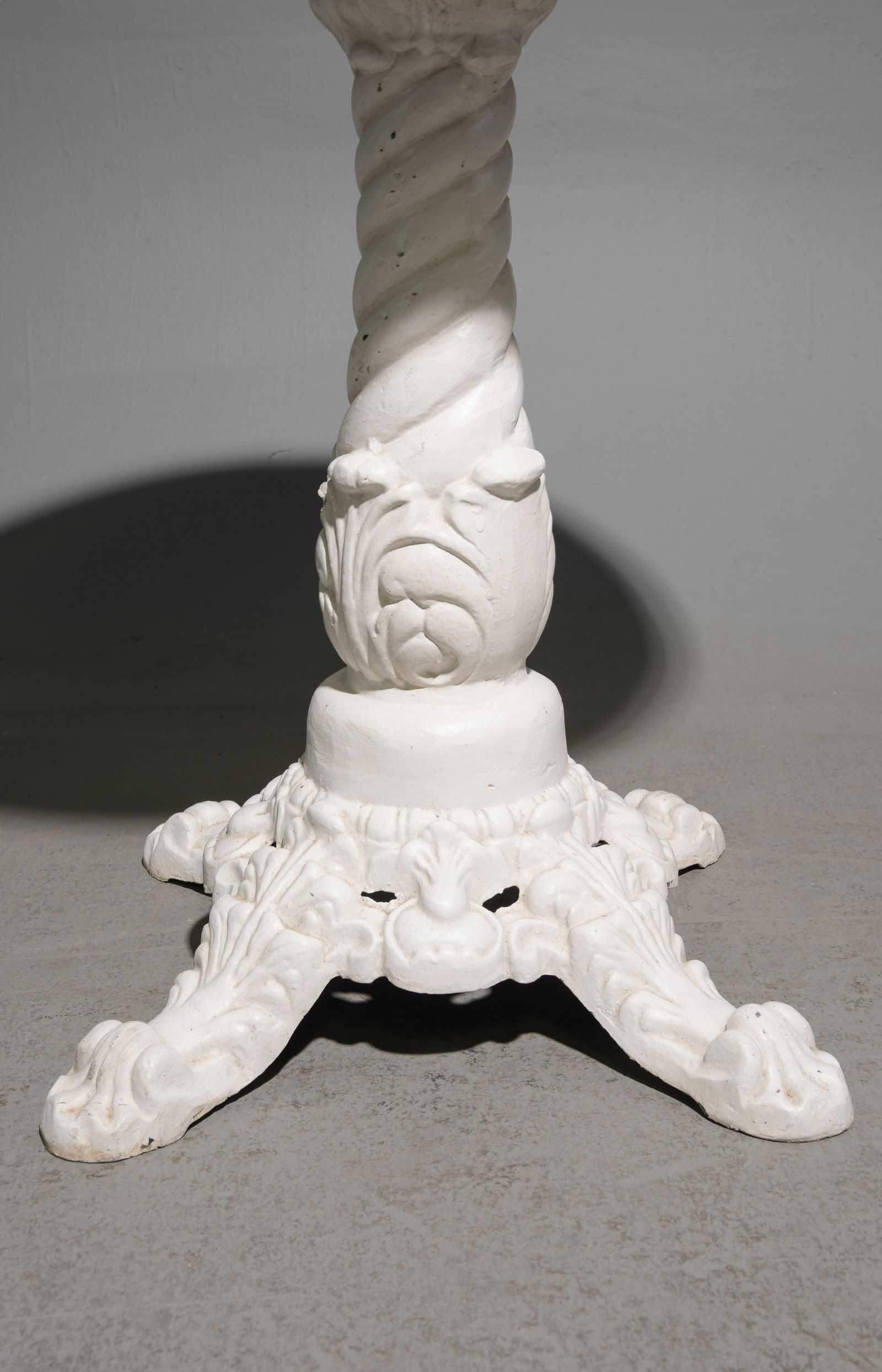 Painted Iron Base Pub / Bistro Table - 3