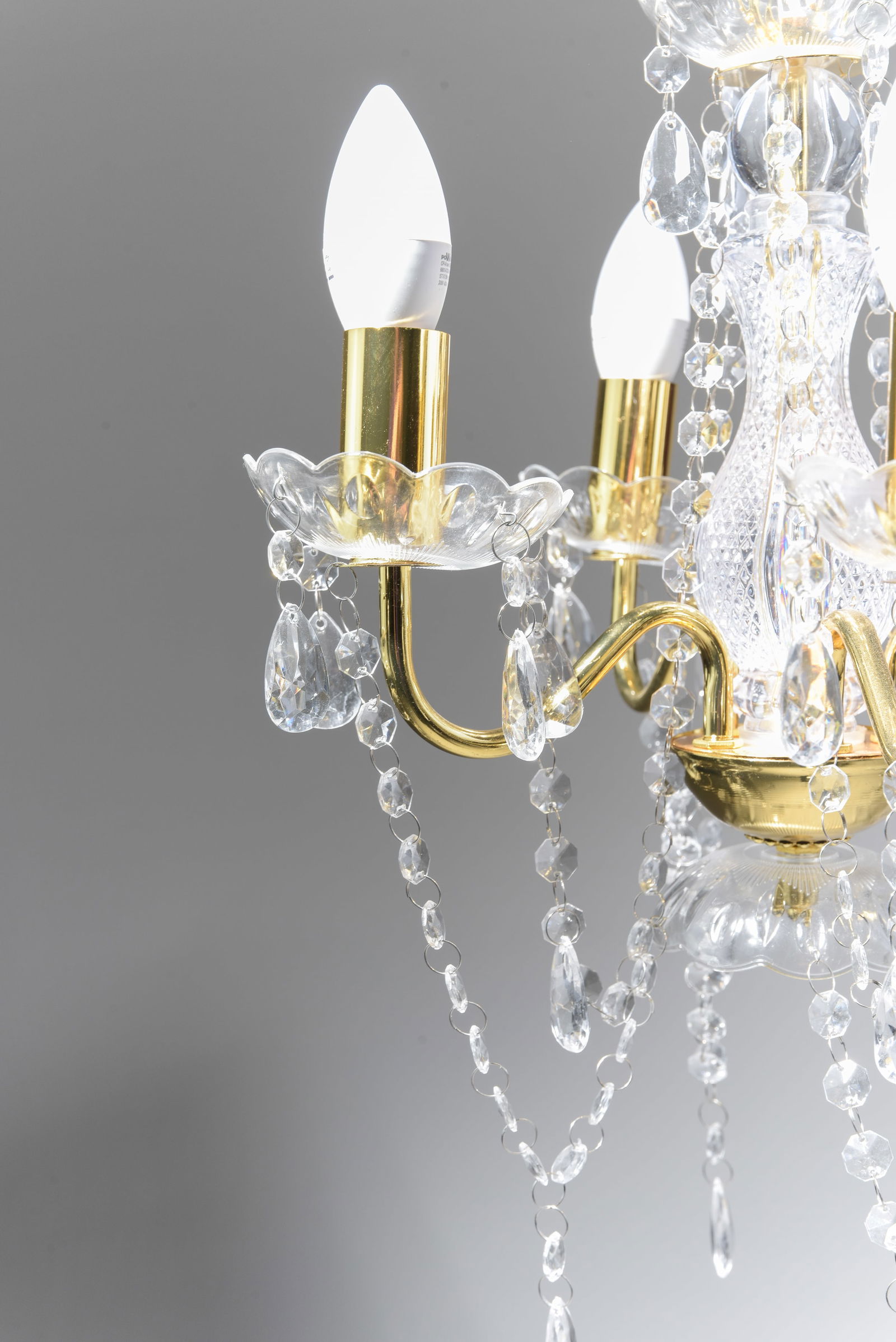 French Small Five Light Chandelier - 2