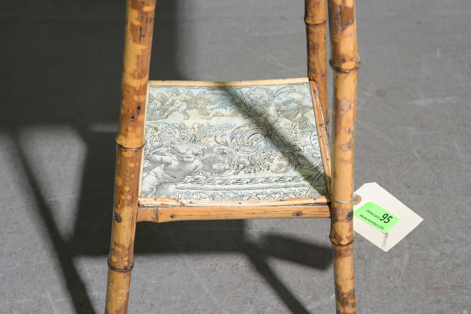 Bamboo Two Tier Plant Stand / Side Table - 3