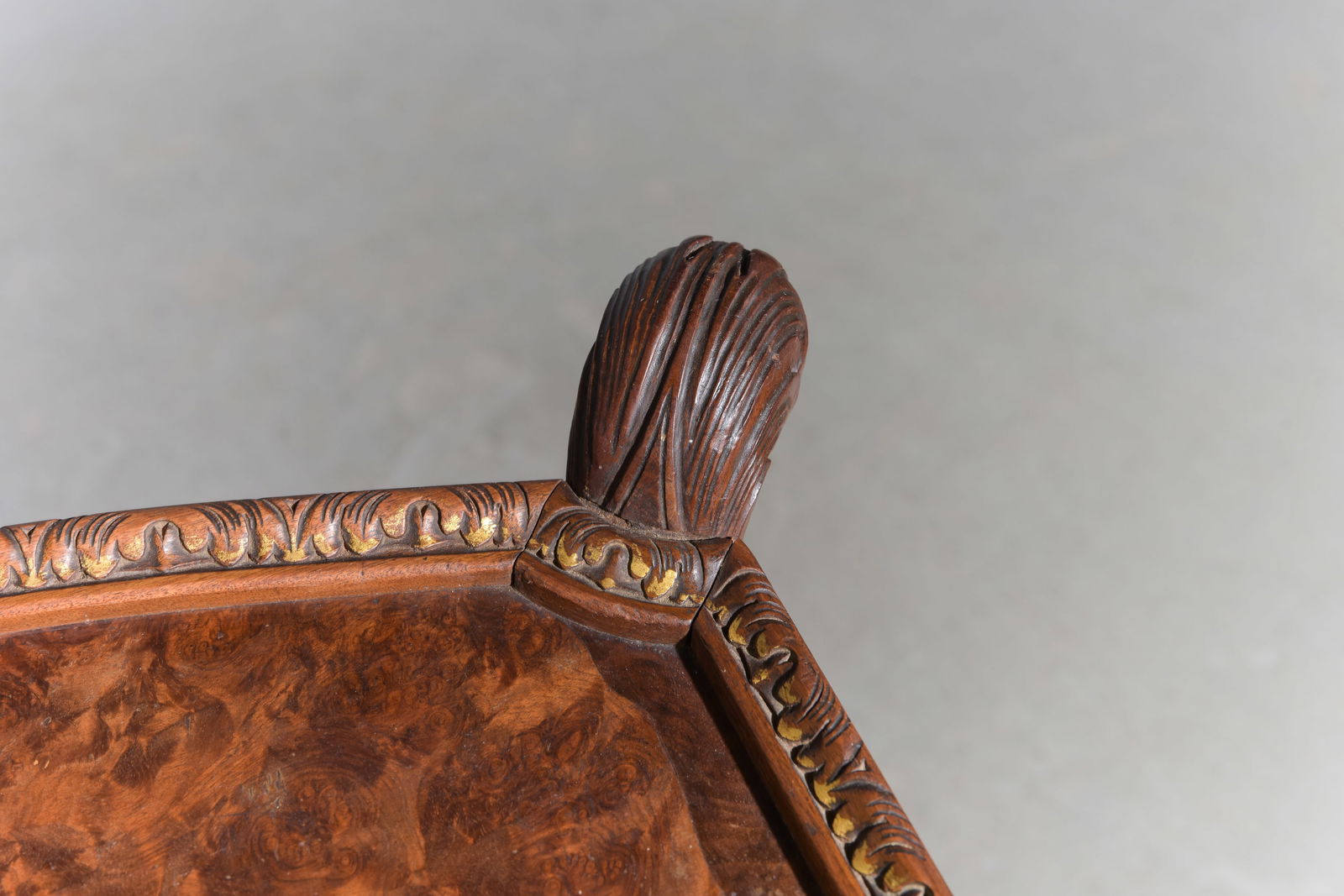 Victorian Style Walnut Two Tier Table - 5