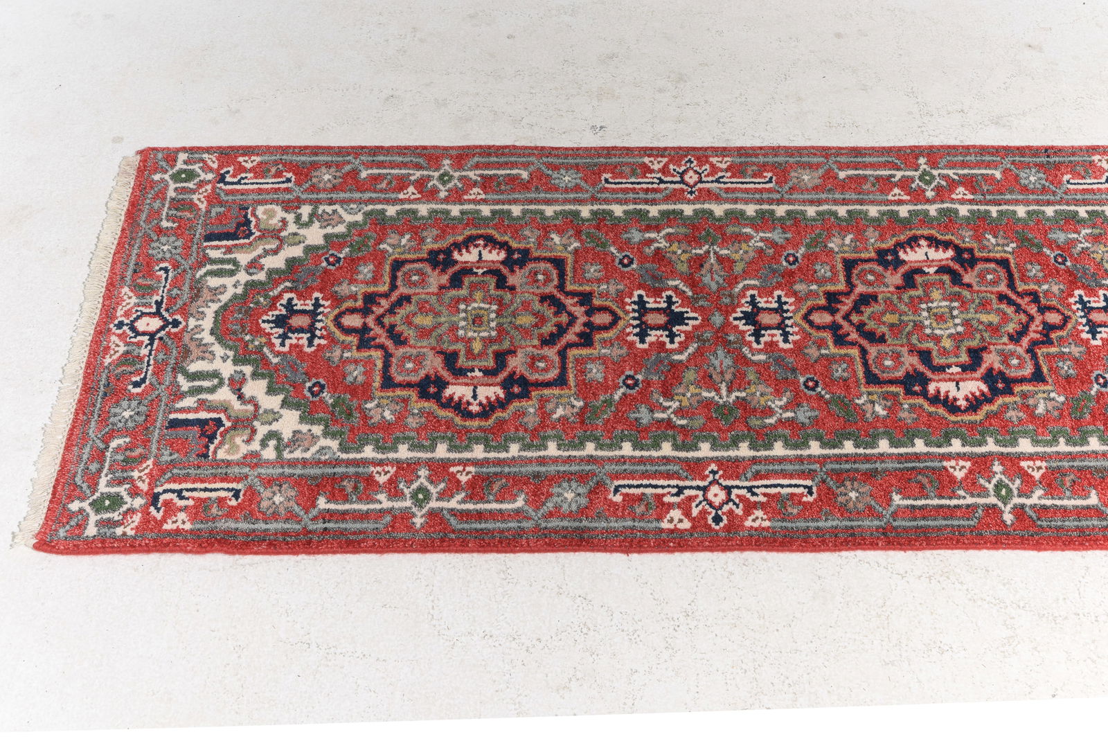 Hand Knotted Serapi Runner Rug - 3' x 10' - 2