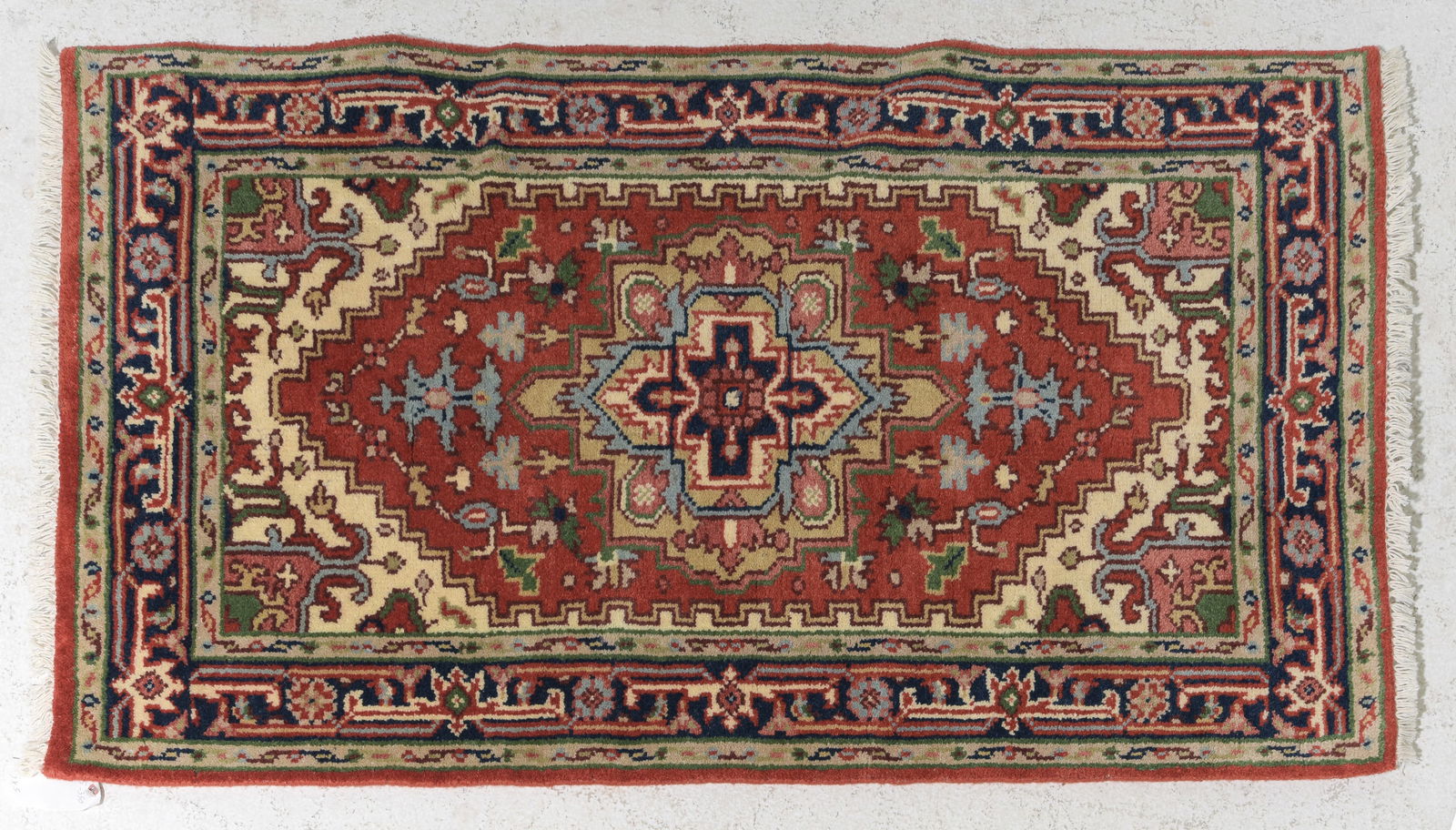 Hand Knotted Serapi Rug - 3' x 5": Hand Knotted Serapi Rug - 3' x 5"