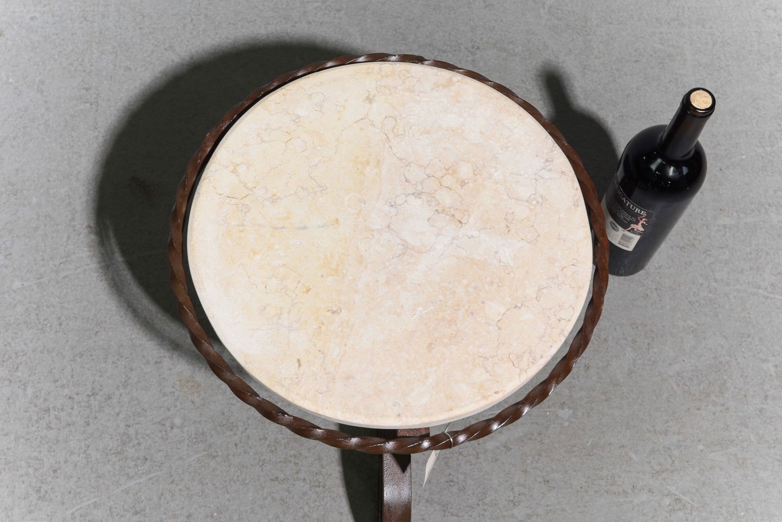 Stone Top Iron Base Cake / Kitchen Stand - 2