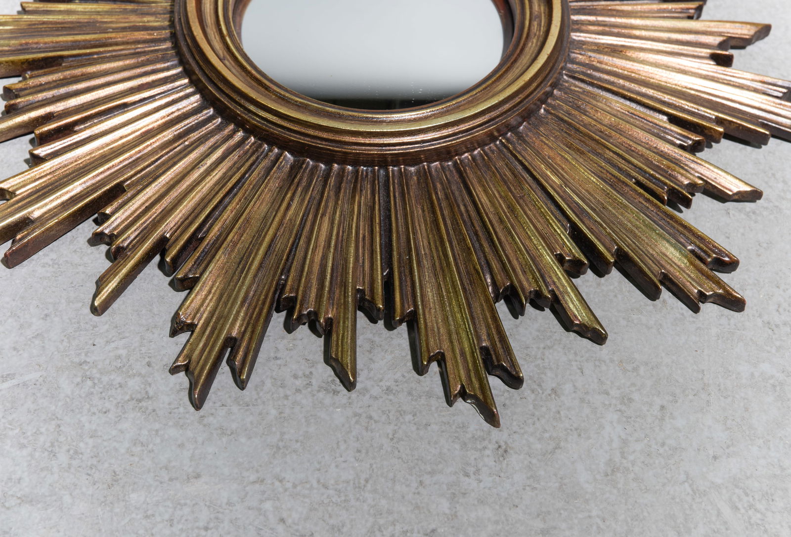 Small Burst Framed Mirror - 2