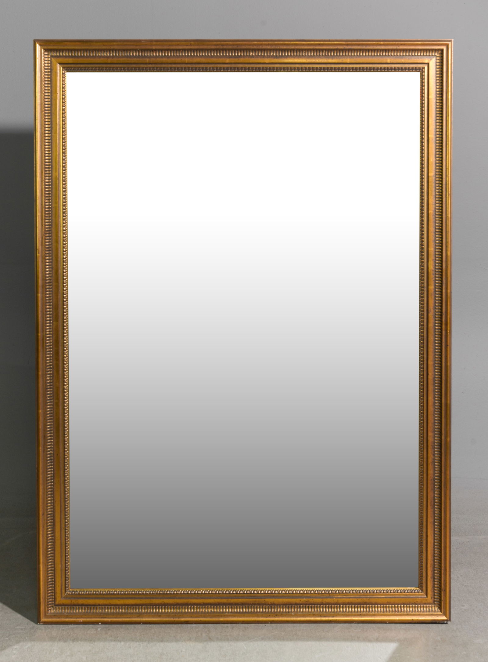 French Large Gold Framed Mirror (1 of 3)