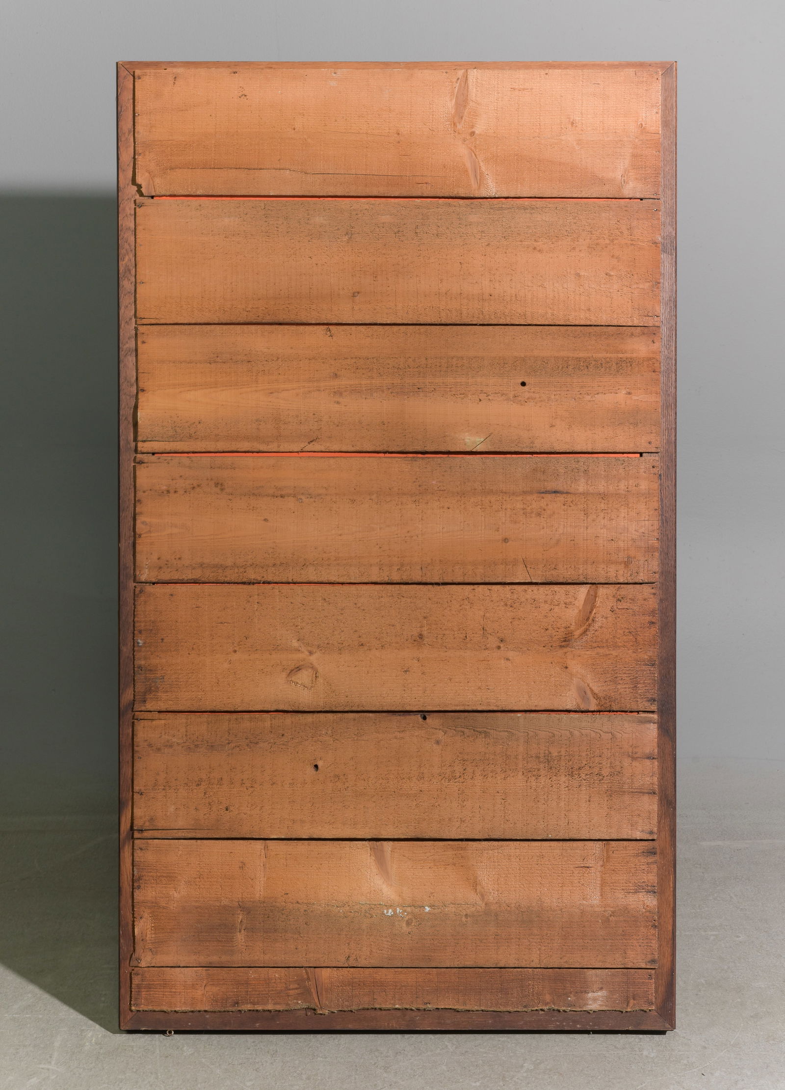 French Large Oak Framed Mirror - 3