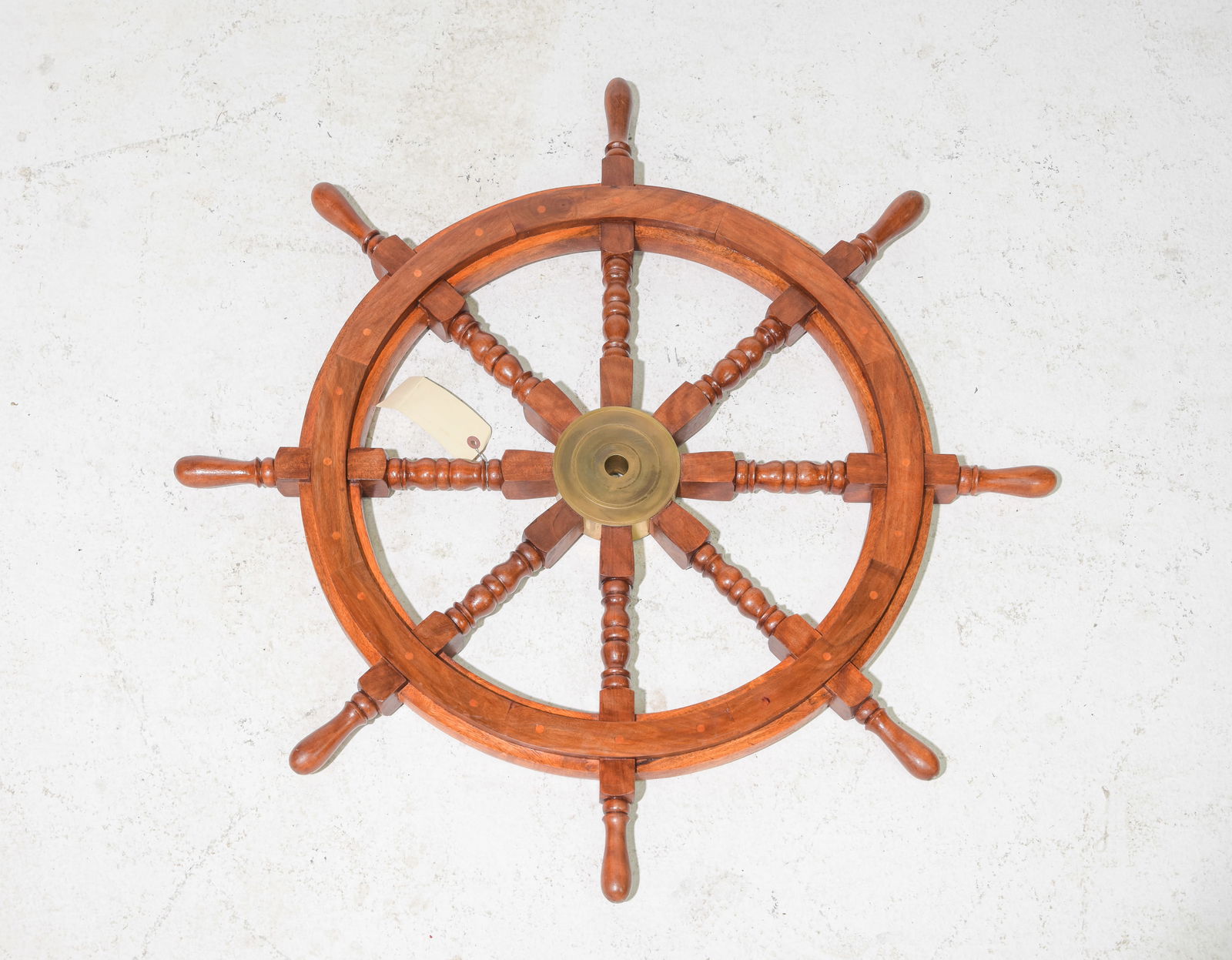 Mid Century Modern Style Ship Wheel (1 of 4)