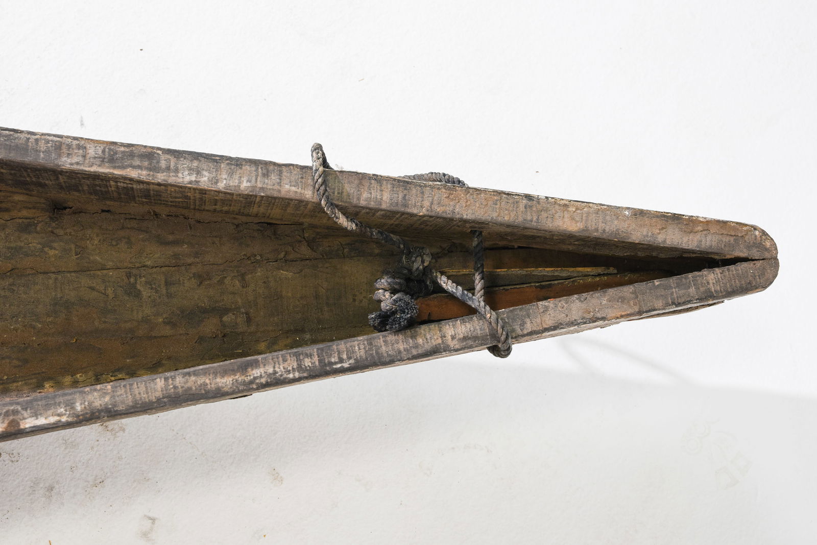 Large Painted Decorative Canoe - 4