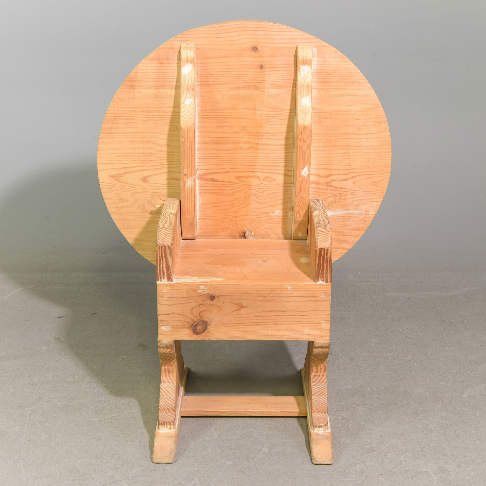 Pine Tilt Top Table - 2