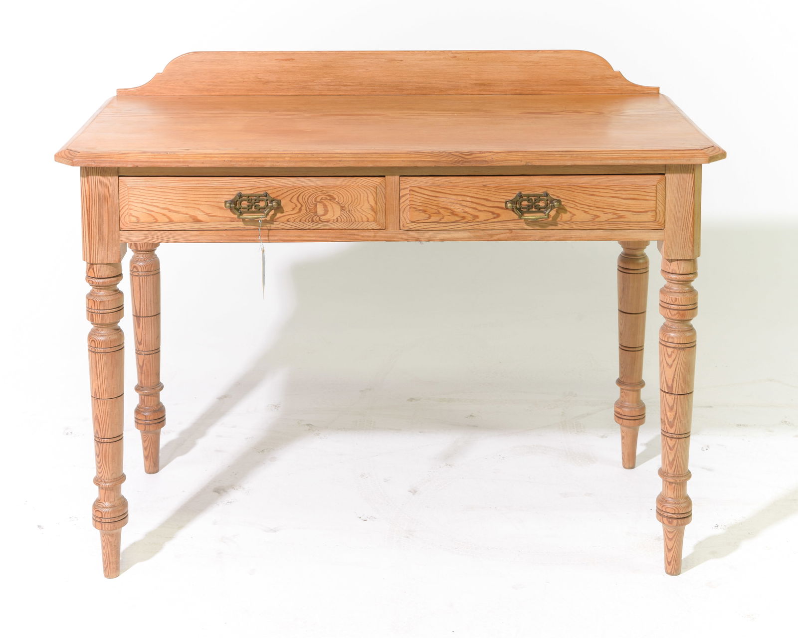 English Pine Hall Table with Drawers (1 of 4)