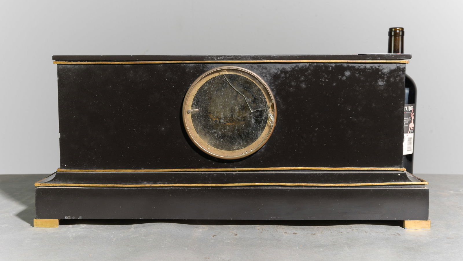 French Empire Style Marble Clock with Ormolu - 5