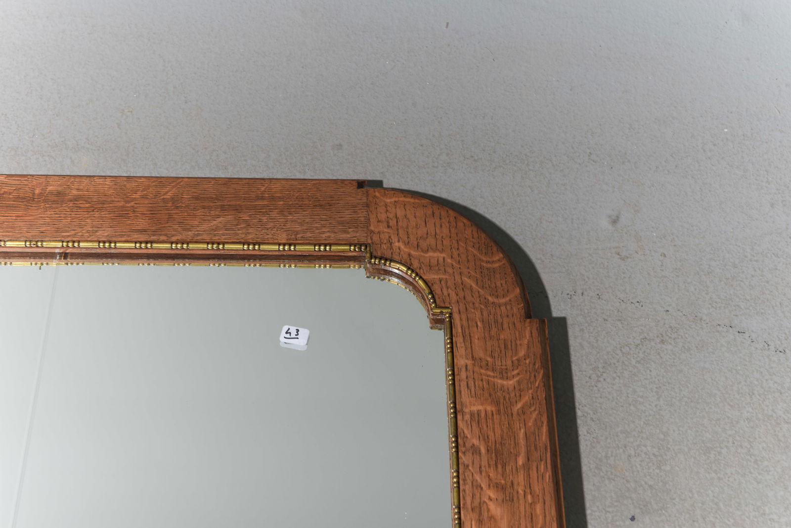 French Large Framed Mirror - 3