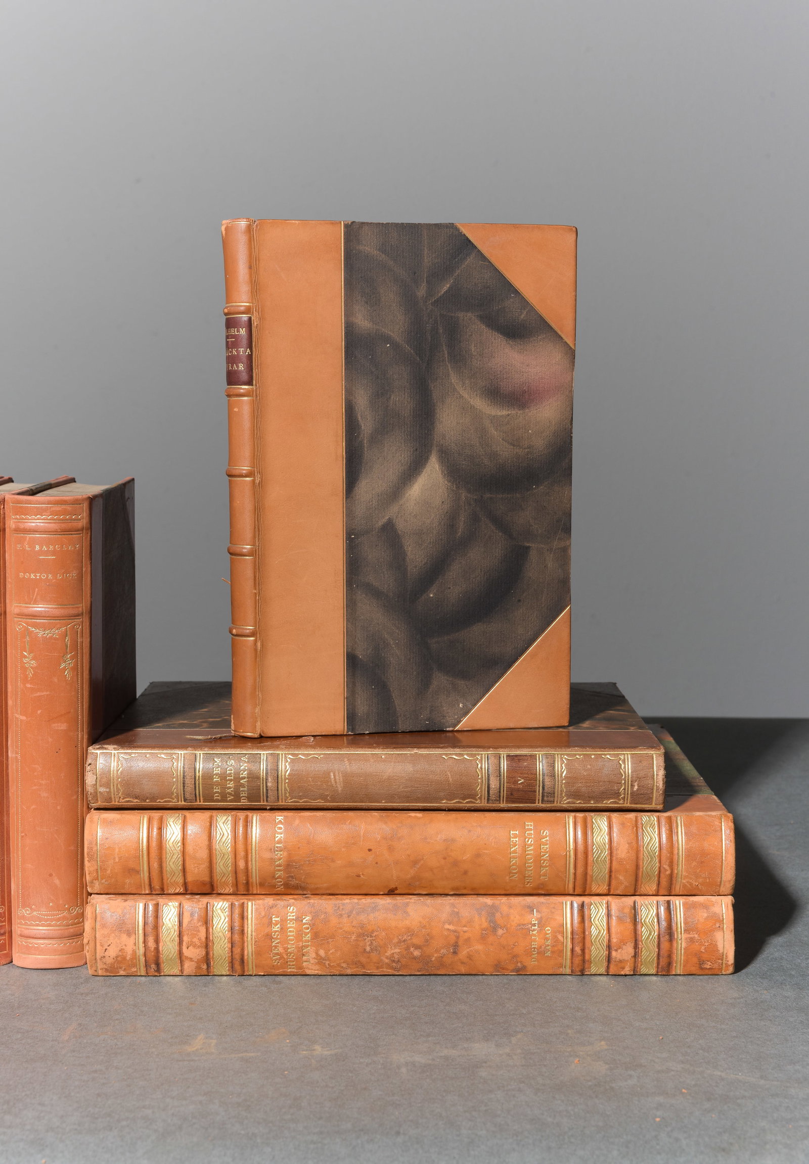 20 Assorted Leather Bound European Books #2 - 2