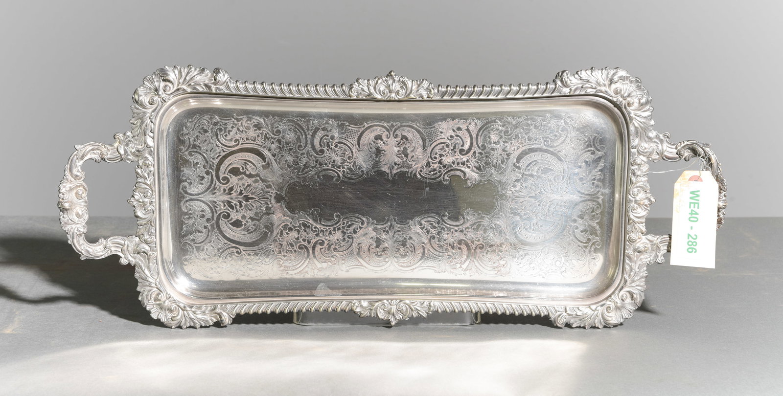 Silverplate over Copper Tray - 5485 (1 of 5)