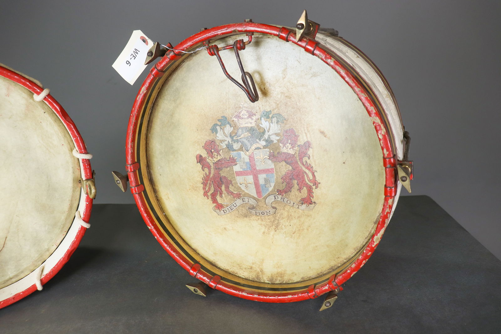 Two Vintage British Drums - 2