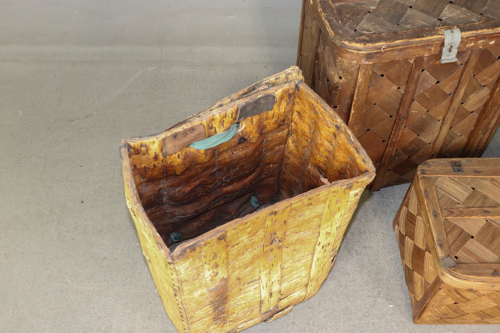 Four Assorted Swedish Baskets - 4