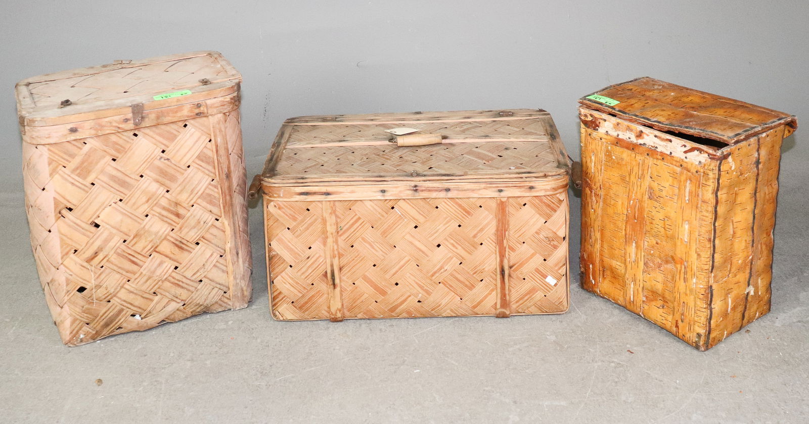 3 Assorted Swedish Baskets - 3