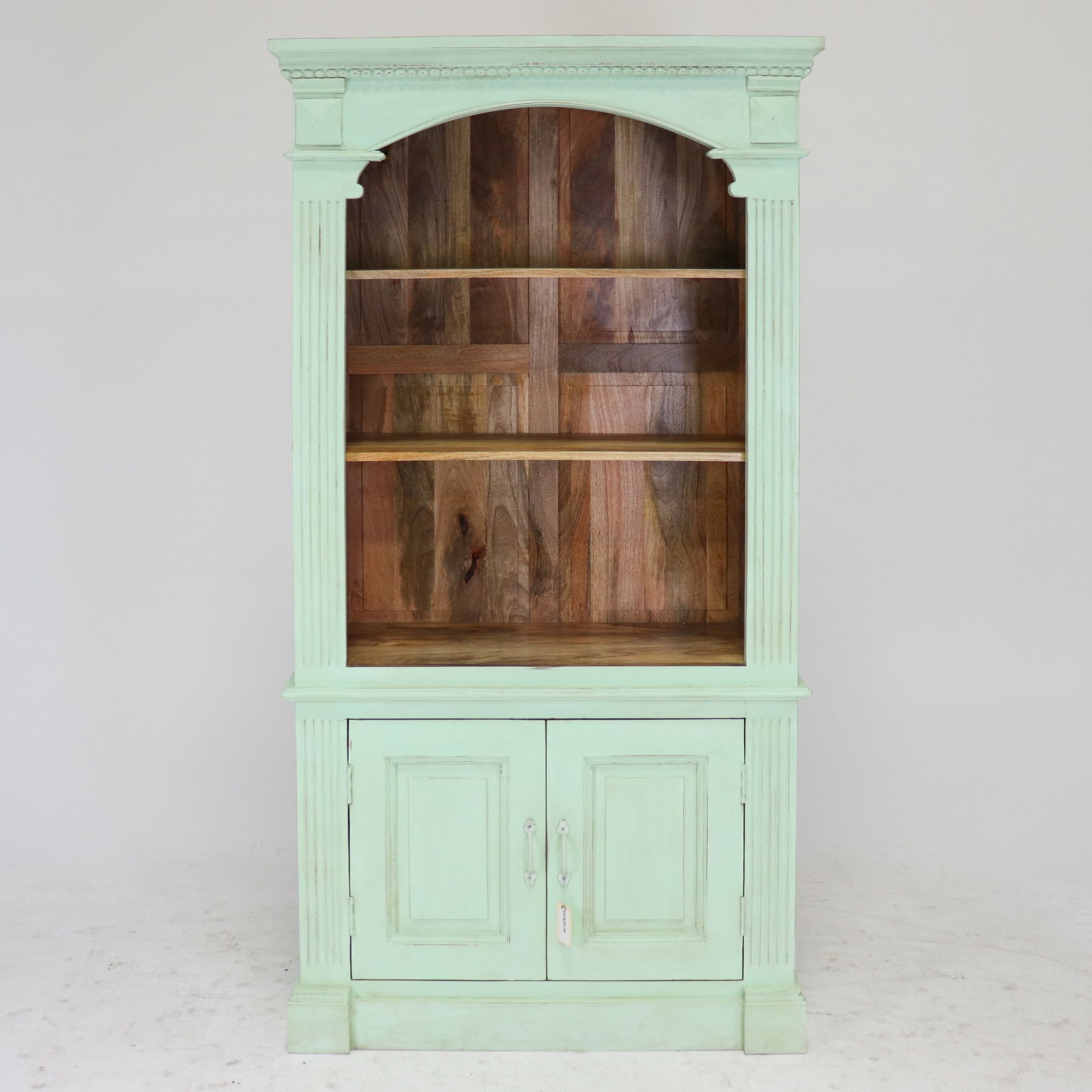 European Style Painted Bookshelf / Cupboard (1 of 6)