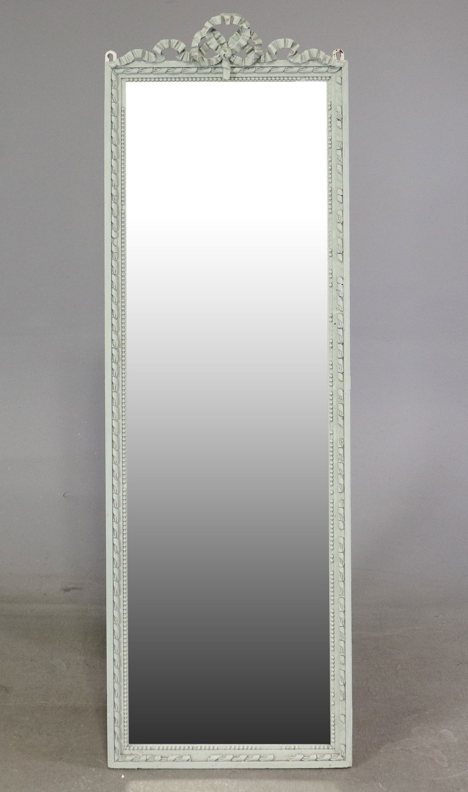 Tall Painted French Mirror (1 of 3)