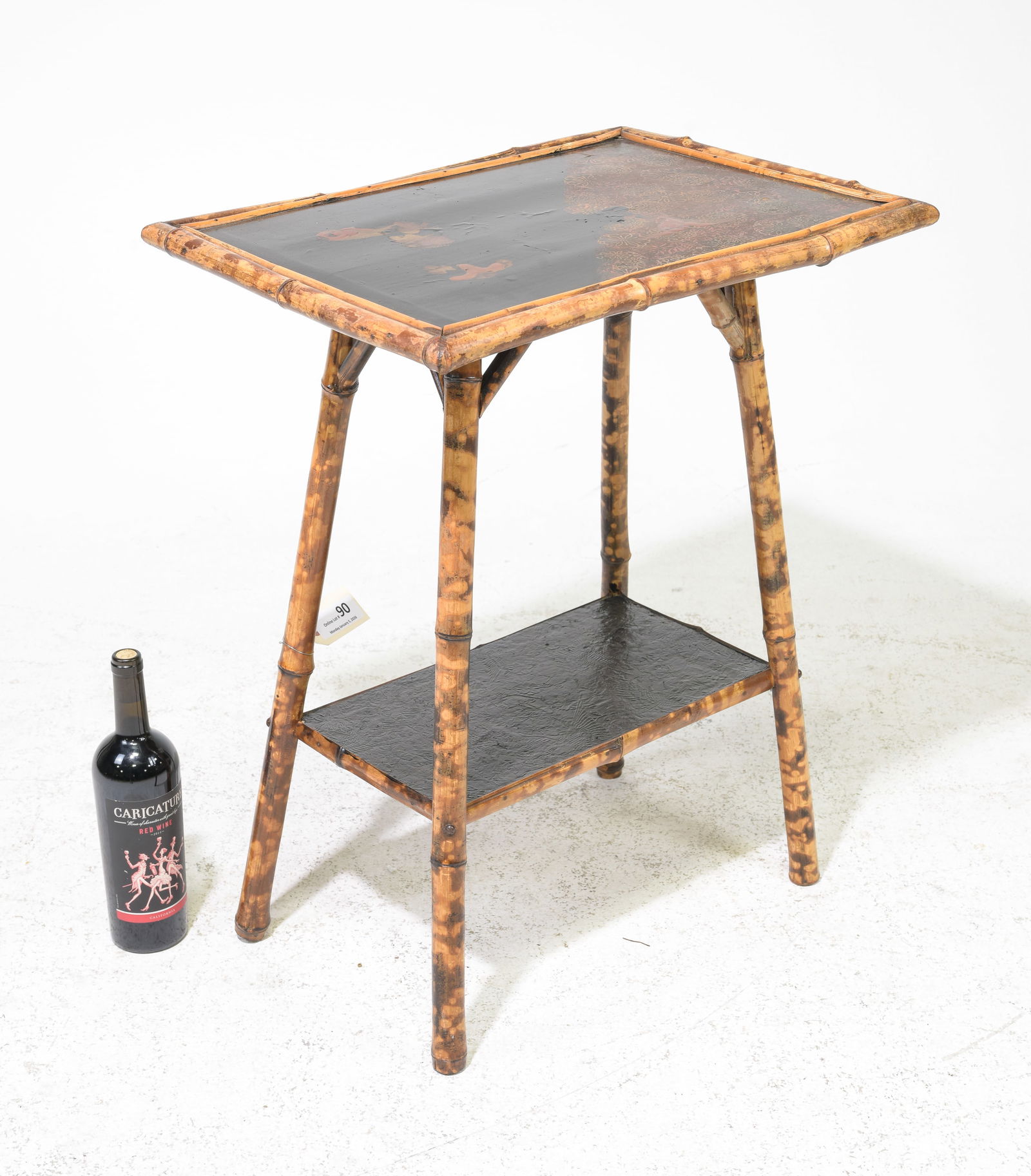 Bamboo Two Tier Occasional Table - 3