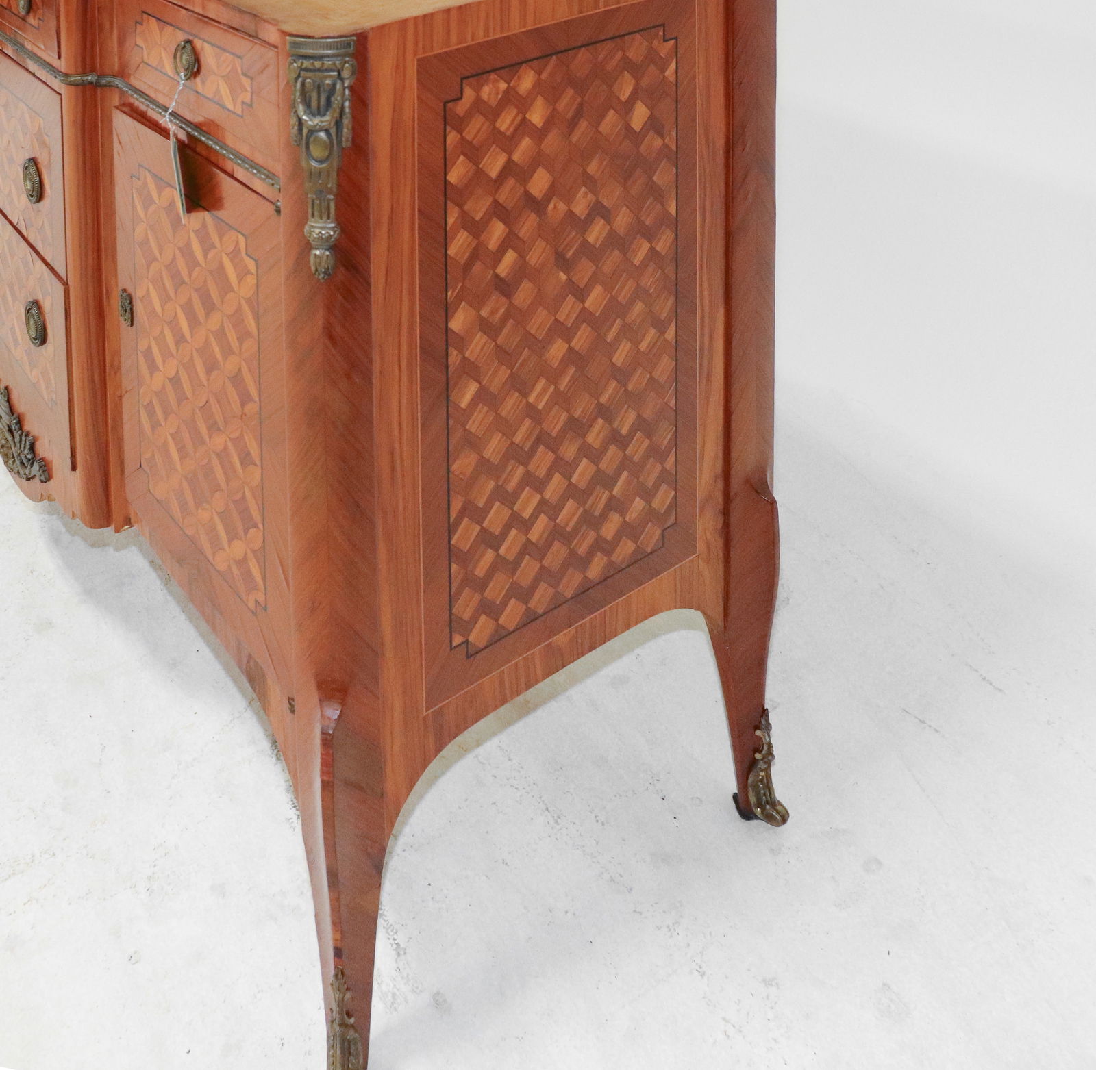 French Inlaid Server - No Marble - 5