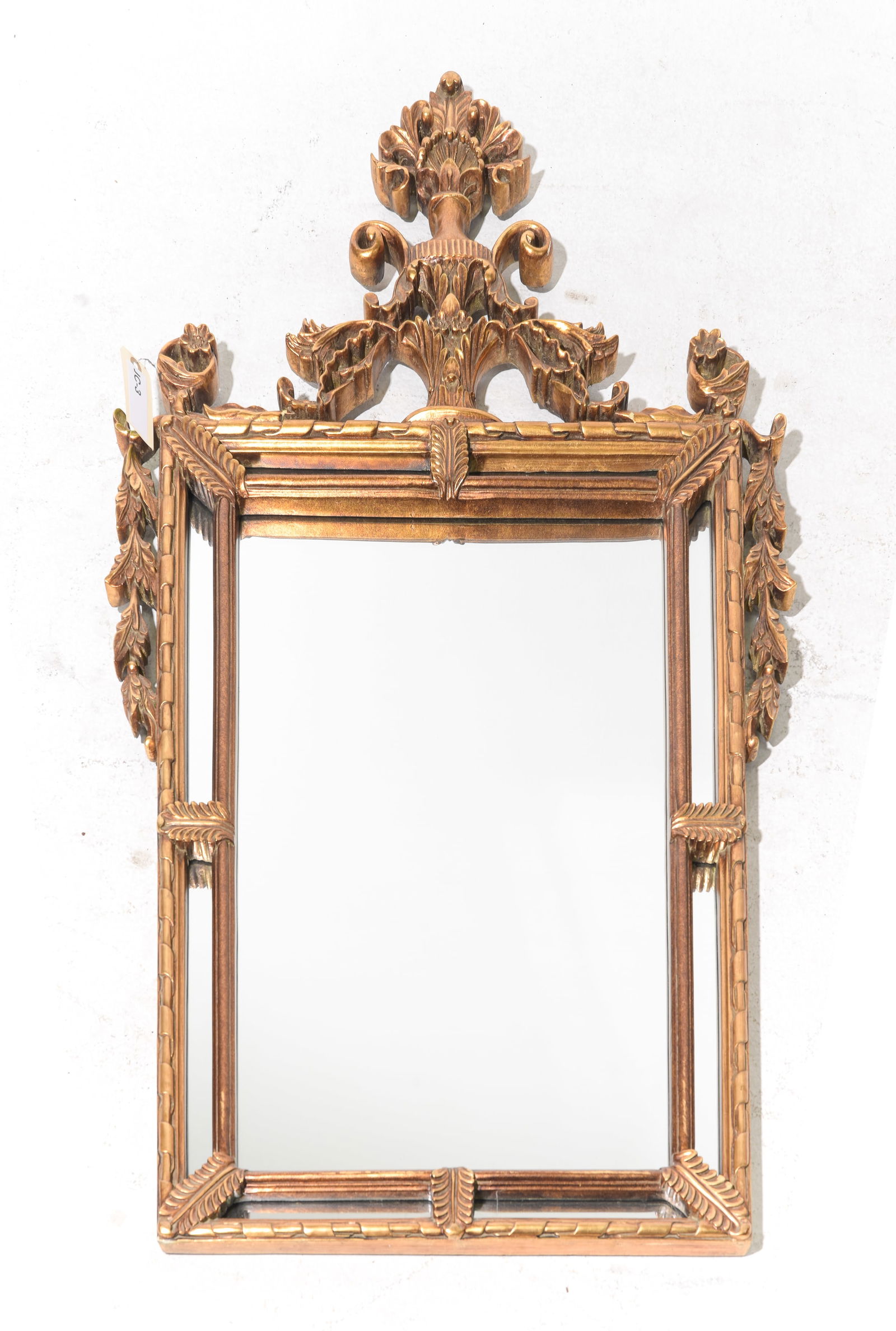 Italian / French Style Gold Framed Mirror (1 of 5)
