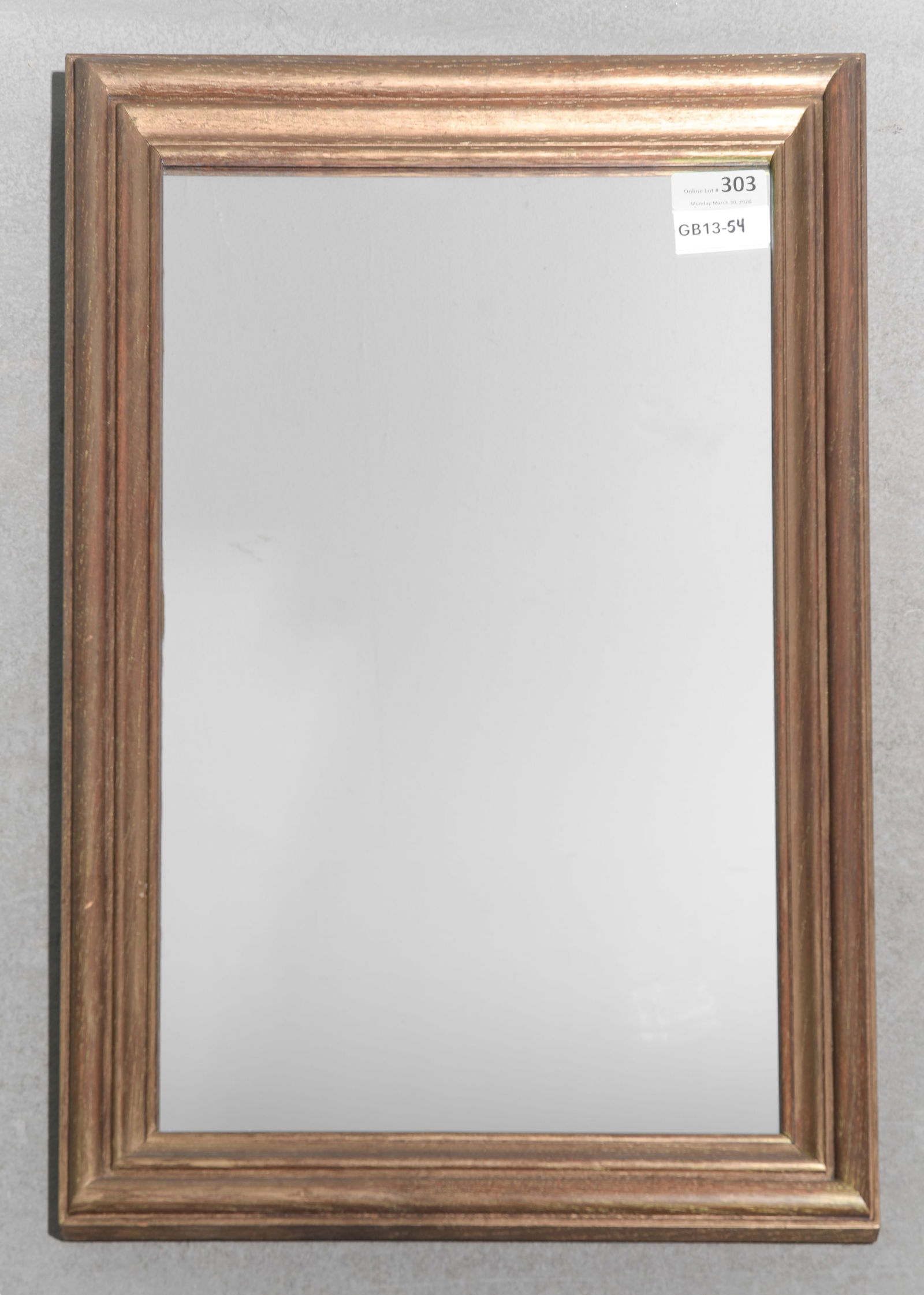French Painted Wood Framed Mirror #2 (1 of 3)