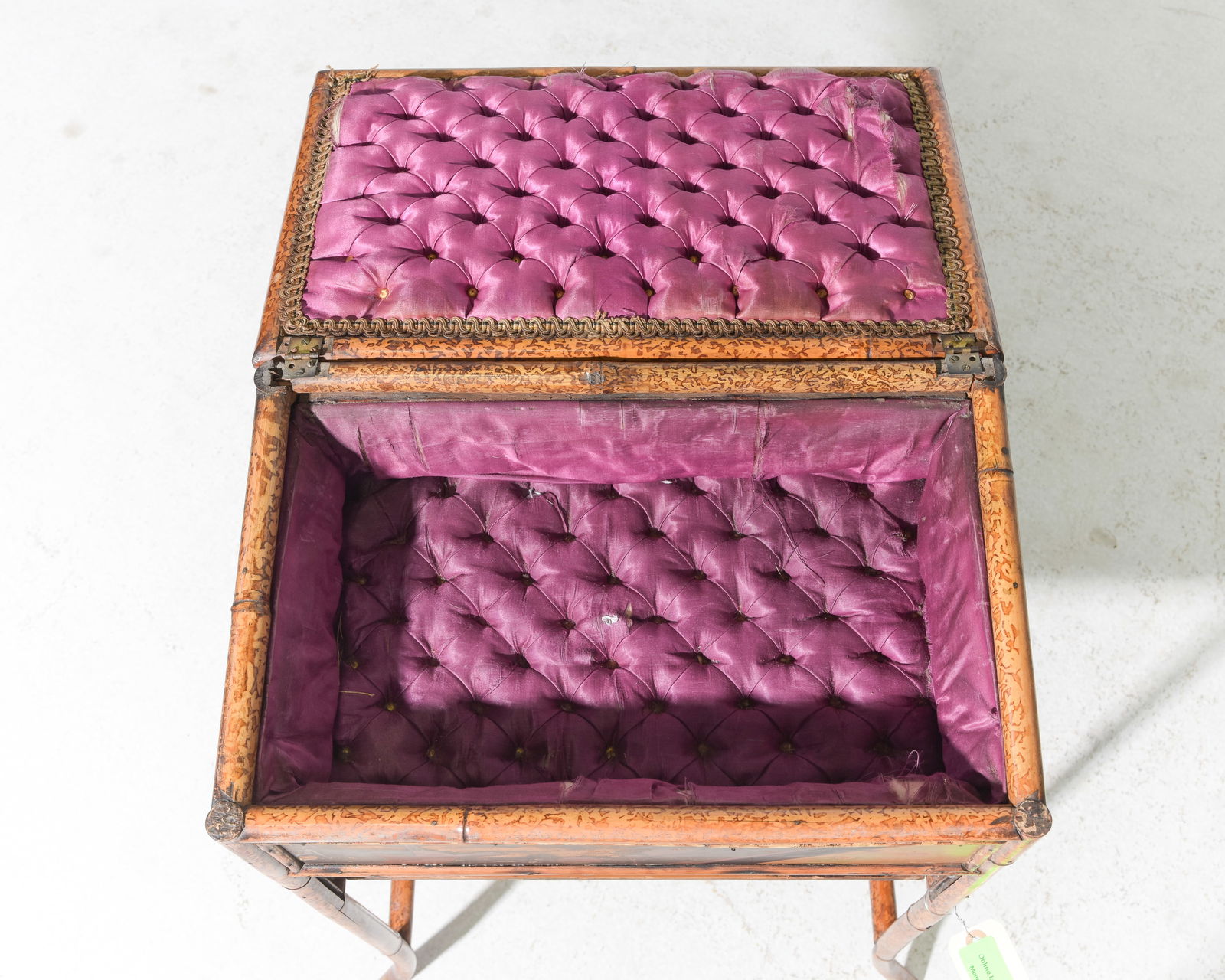 Bamboo Sewing Box / Table - 2