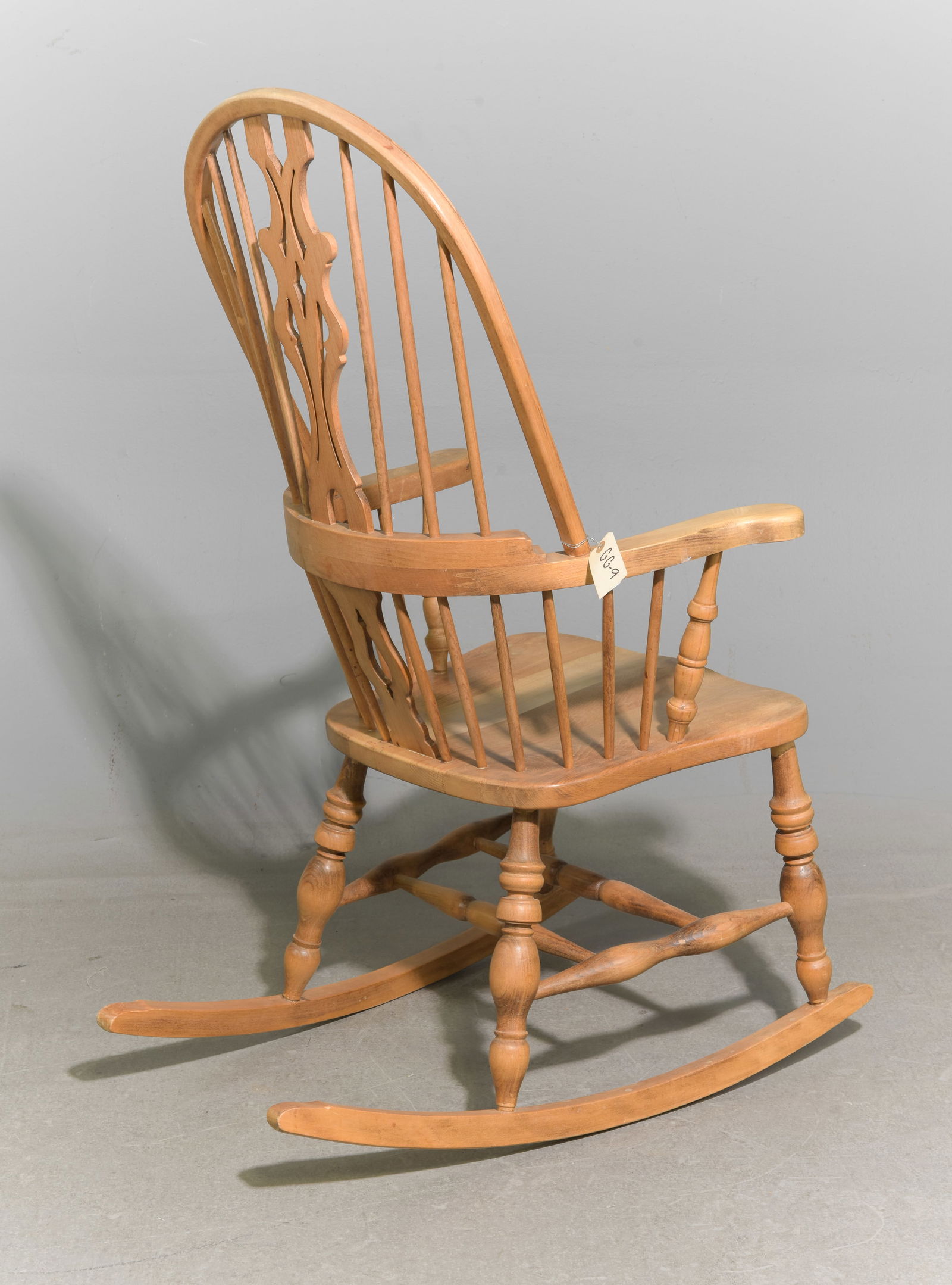 Pine Rocking Arm Chair - 4