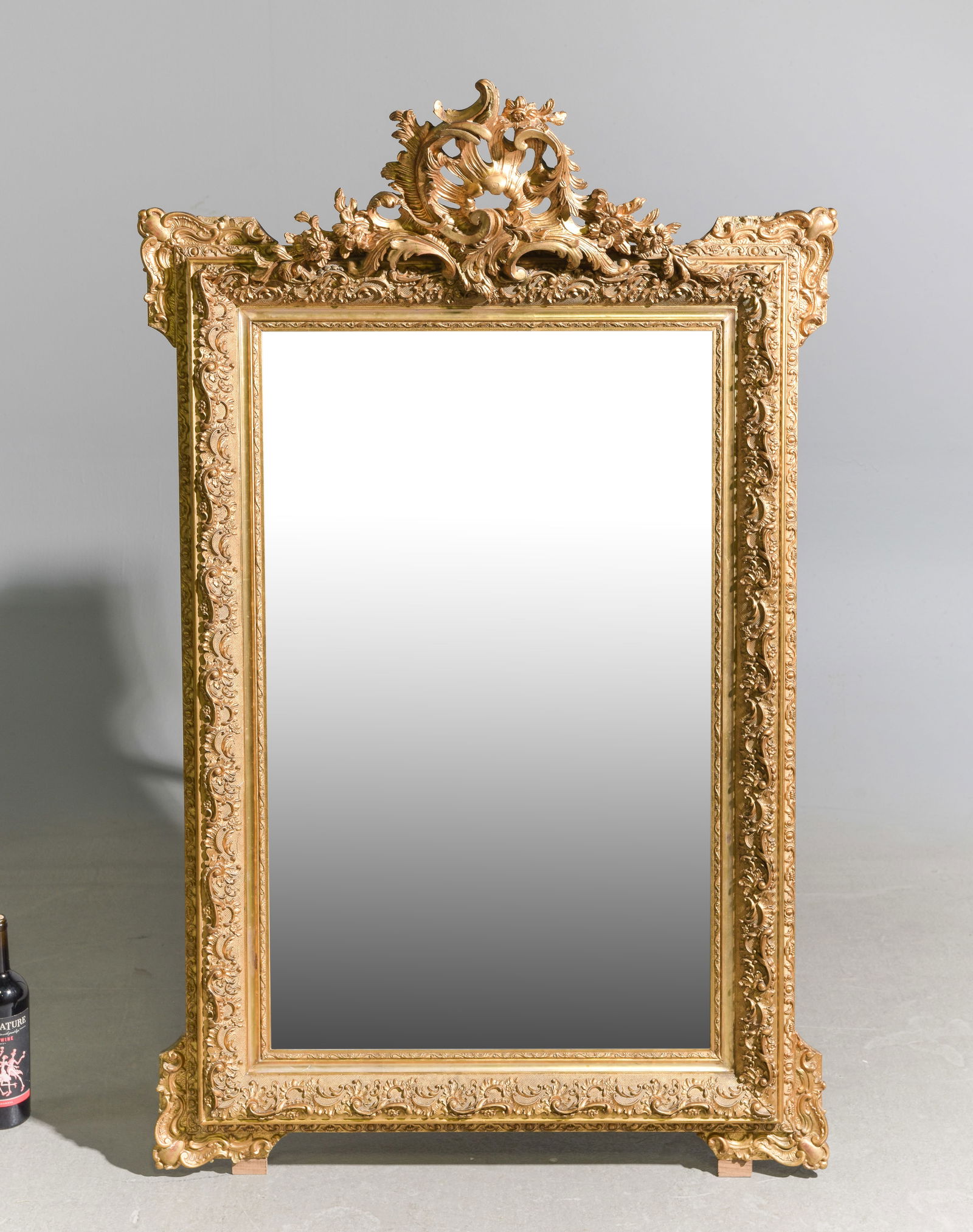 Louis XV Style Gold Framed Mirror (1 of 4)