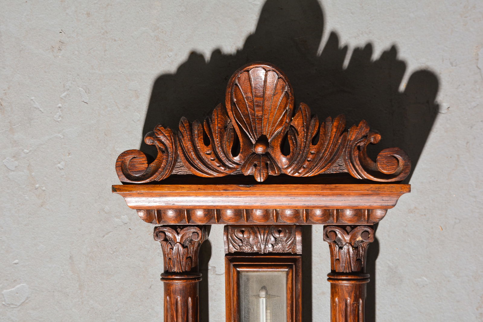 Oak Barometer / Thermometer - 3