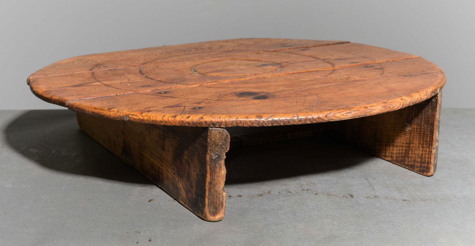 English Waxed Footed Bread / Charcuterie Board #1: English Waxed Footed Bread / Charcuterie Board - 5 in tall x 22 x 24