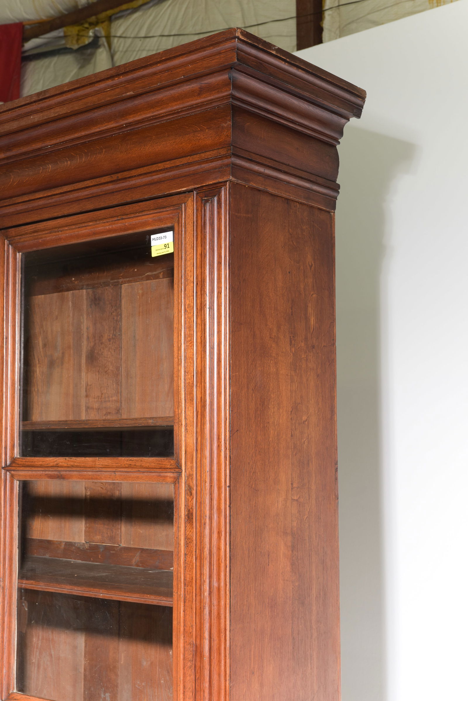 French Large Double Door Bookcase - 4