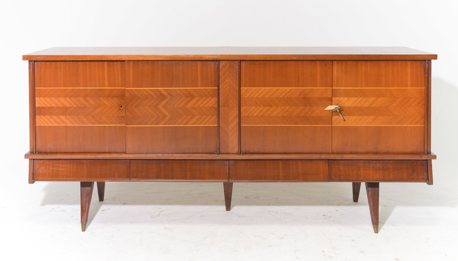 French Four Door Sideboard / Enfilade: French Four Door Sideboard / Enfilade - 38 in tall x 87 x 20.5