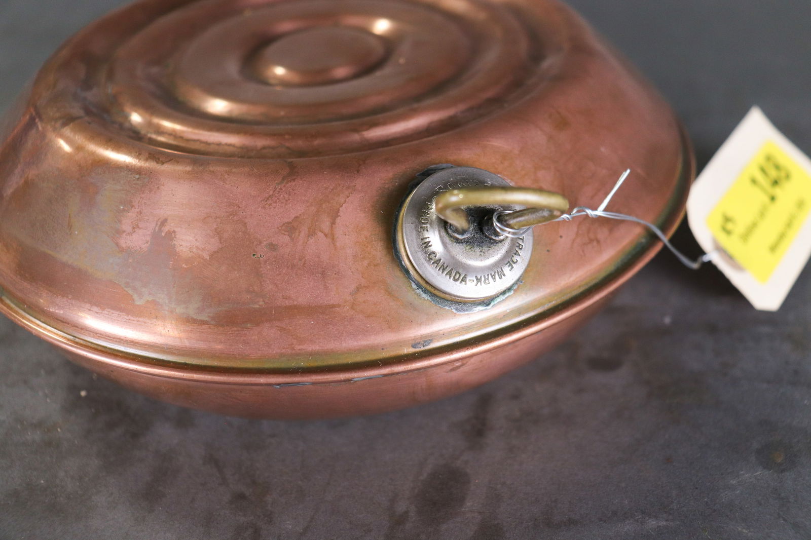 5pcs Assorted Copper Pots, Pans, Etc. - 7