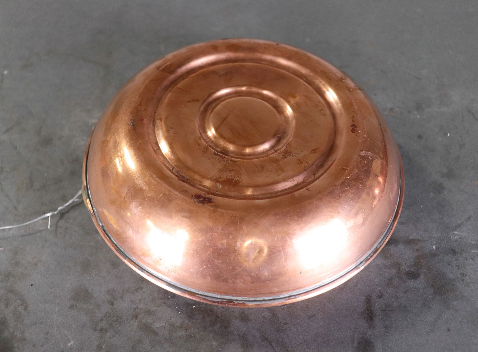 5pcs Assorted Copper Pots, Pans, Etc. - 8