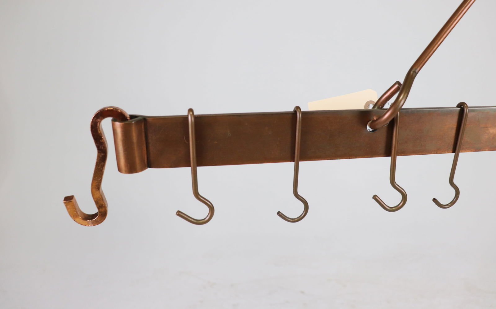 Copper Pot Rack with Hooks - 2