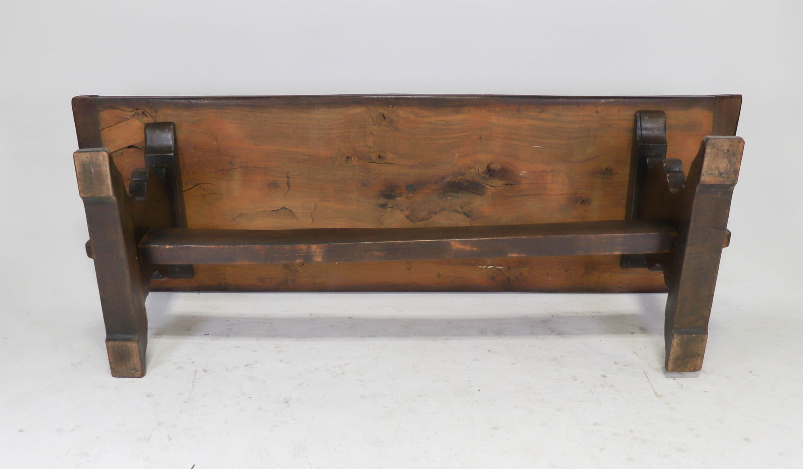 French Solid Oak Large Farmhouse Table - 7