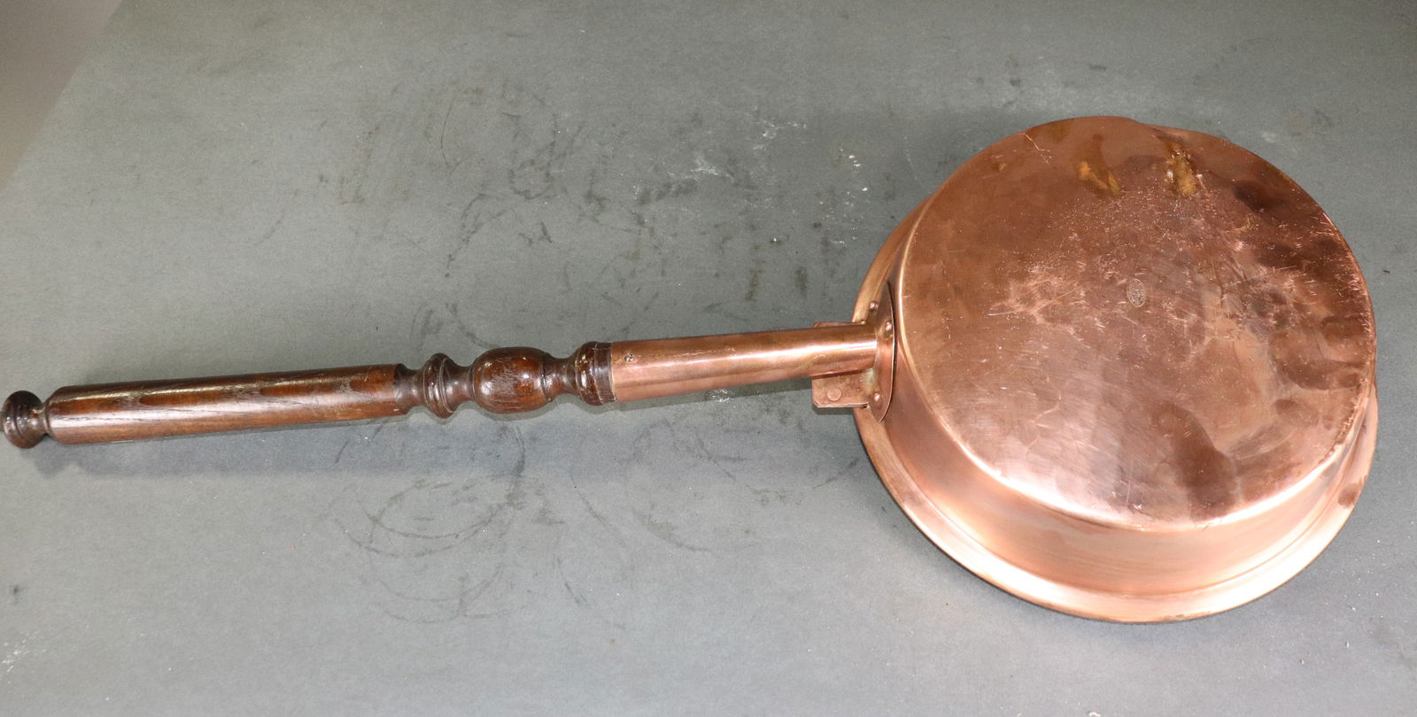 French Copper Bed Warmer - 2