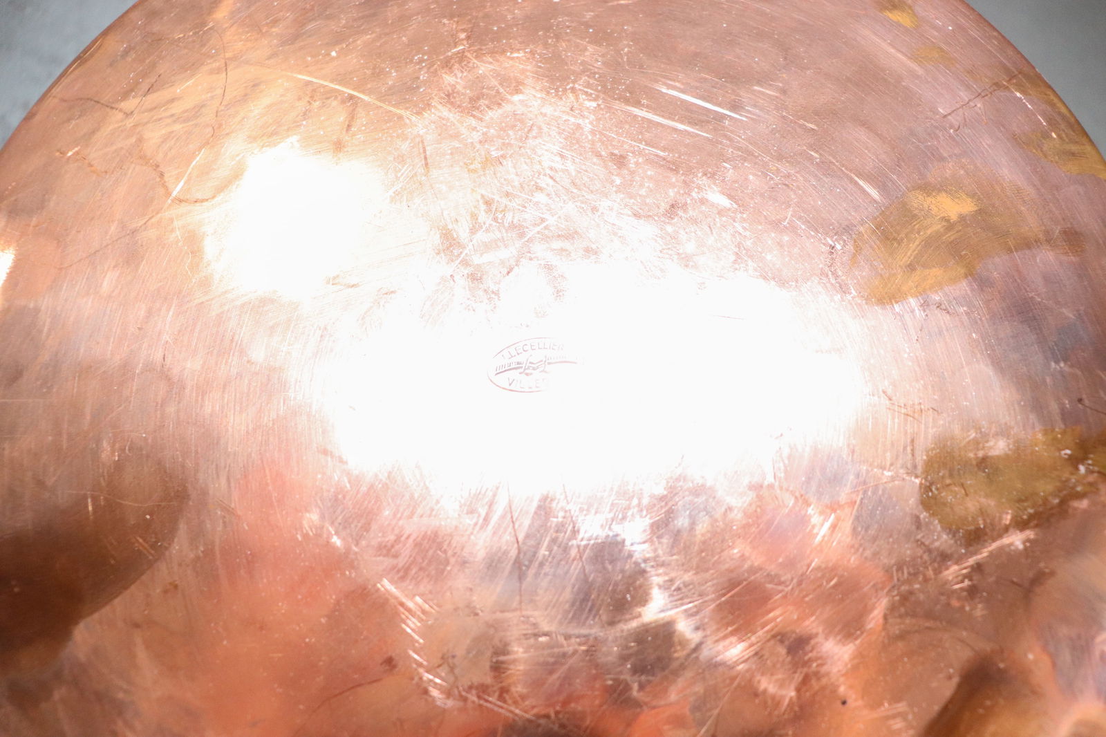 French Copper Bed Warmer - 3