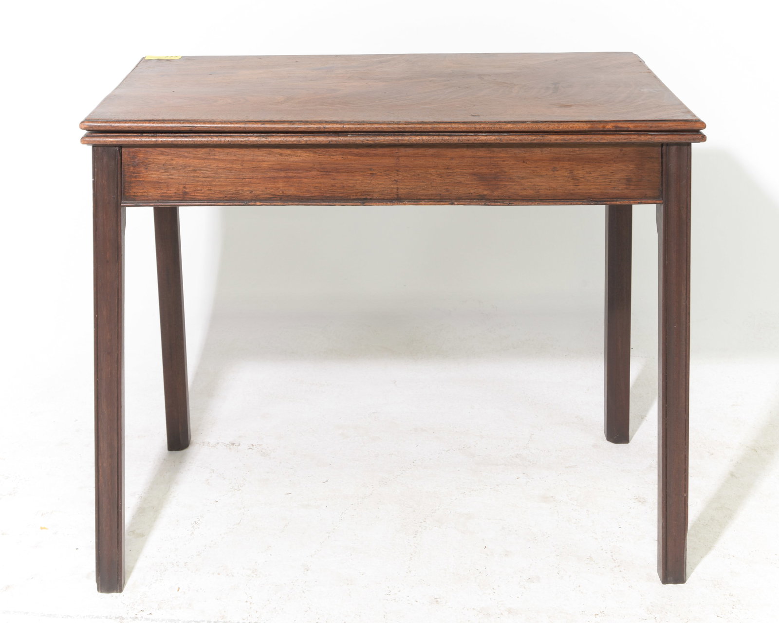 Georgian Mahogany Flip Top Side Table (1 of 4)
