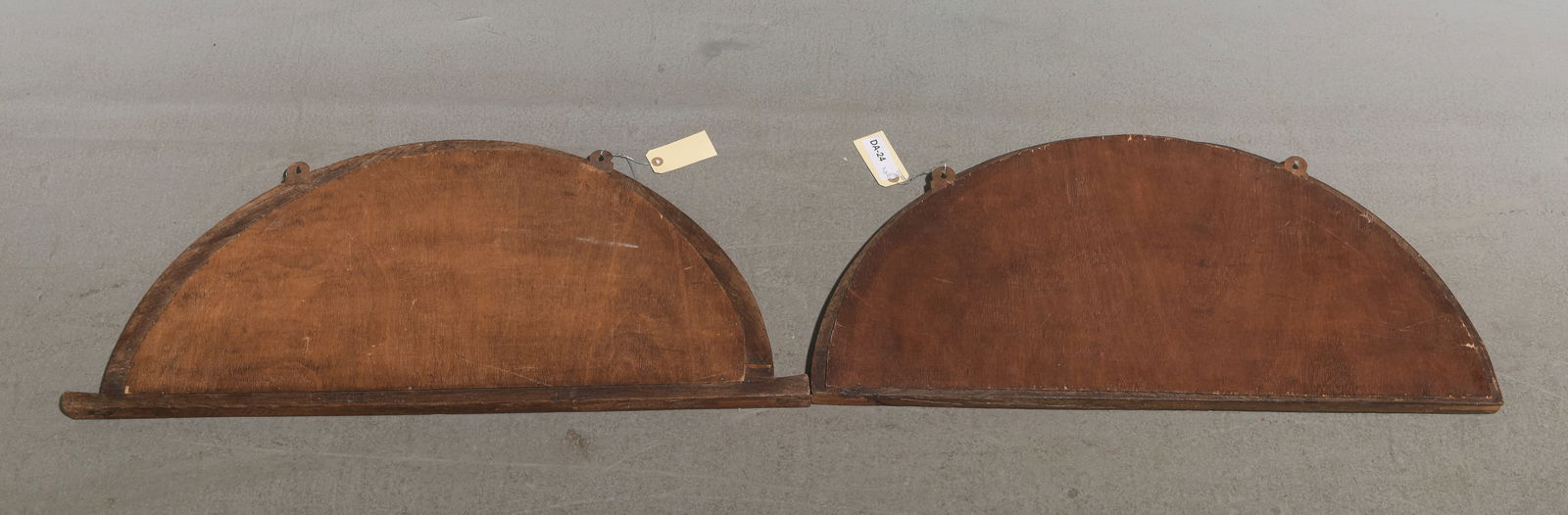 2 Assorted Arched Window Mirrors - 4