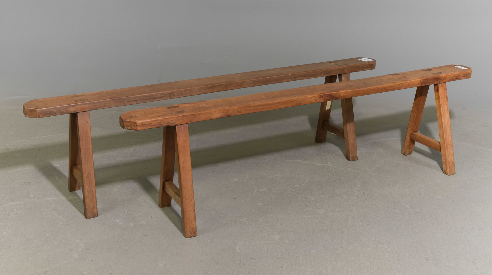 French Pair of Farmhouse Benches (1 of 5)