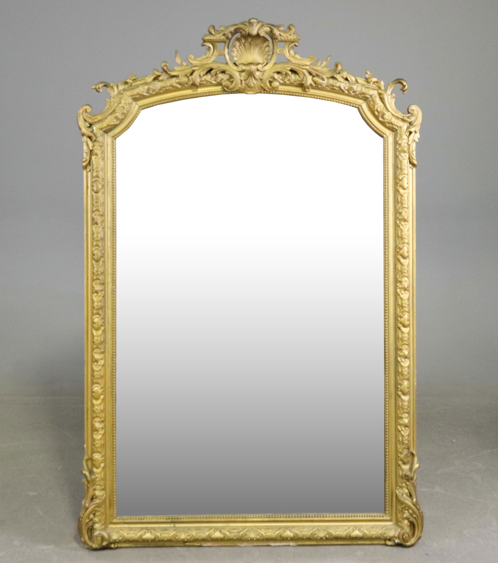 Louis XVI Style Gold Gilt Framed Mirror (1 of 12)