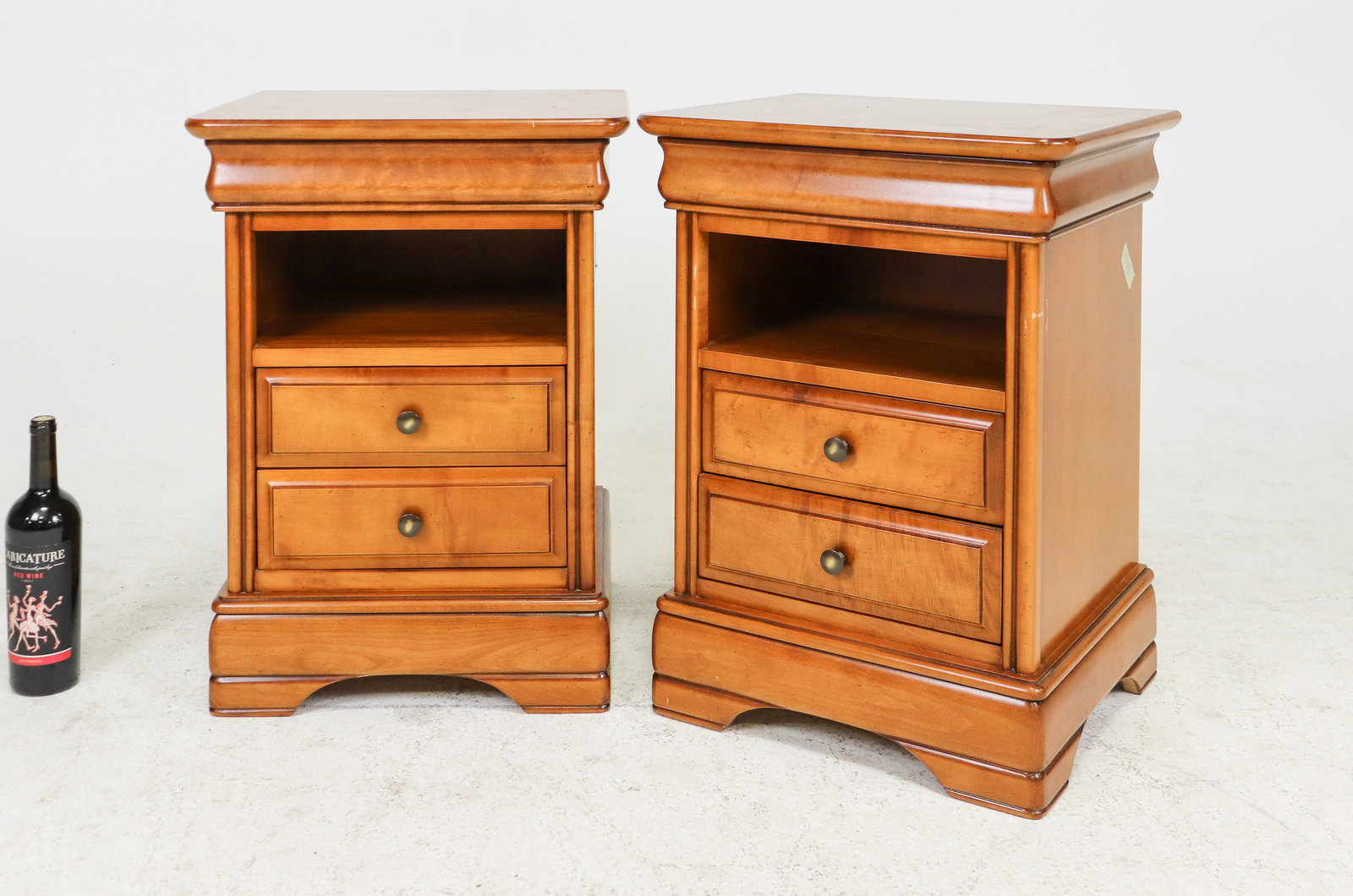 Louis Philippe Style Pair of Nightstands (1 of 5)