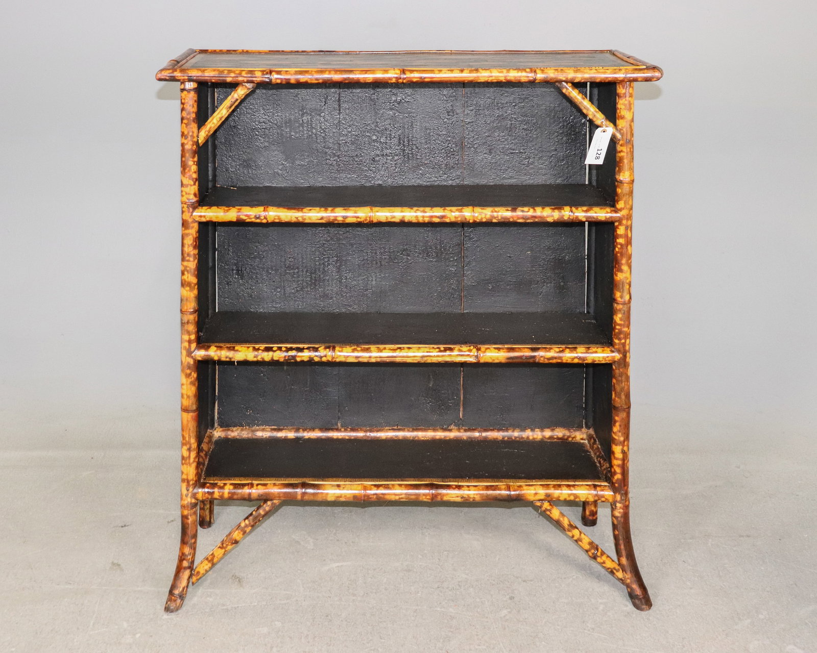 Bamboo Decoupage Bookshelf (1 of 5)