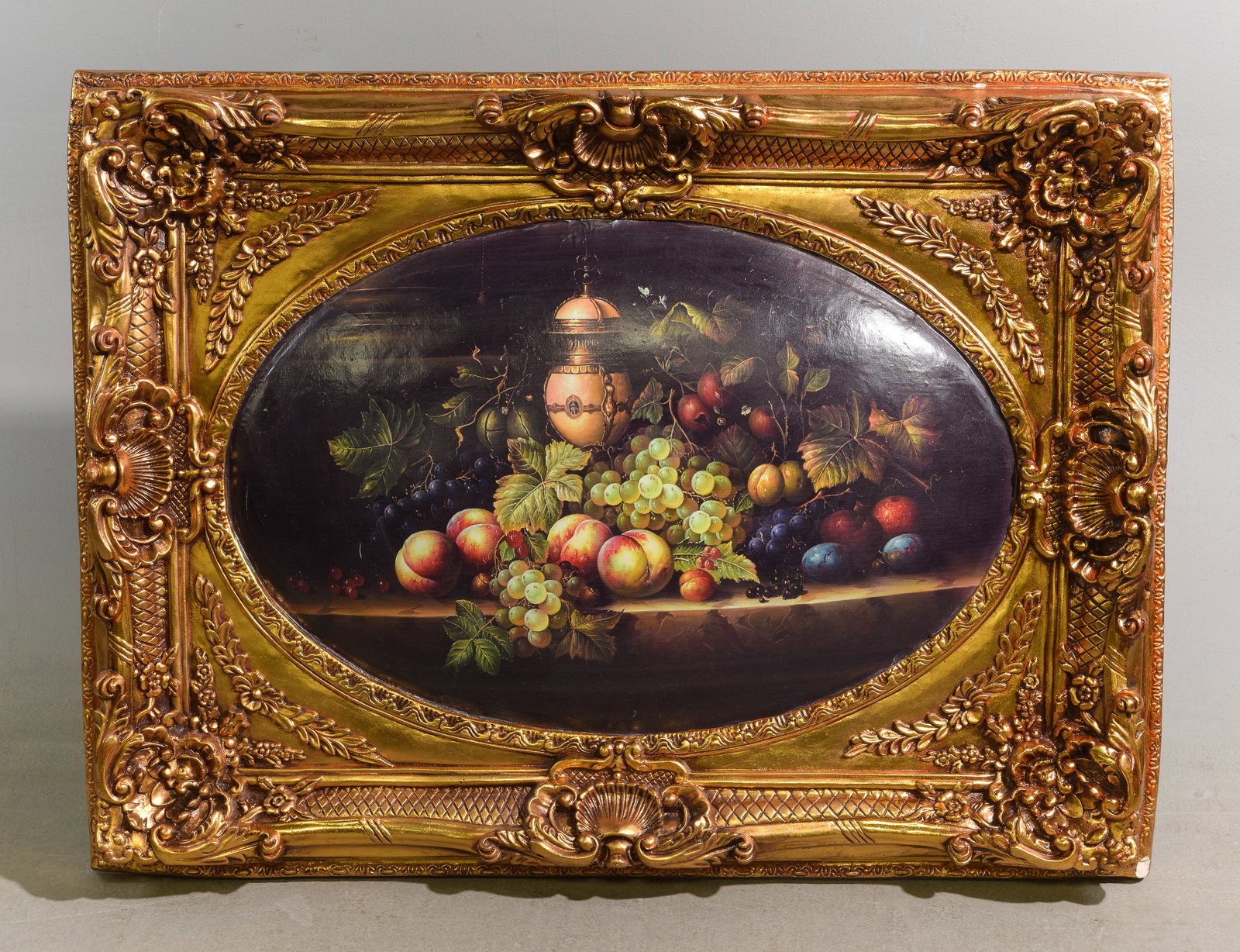 Gold Framed Large Fruit Still Life Art (1 of 2)