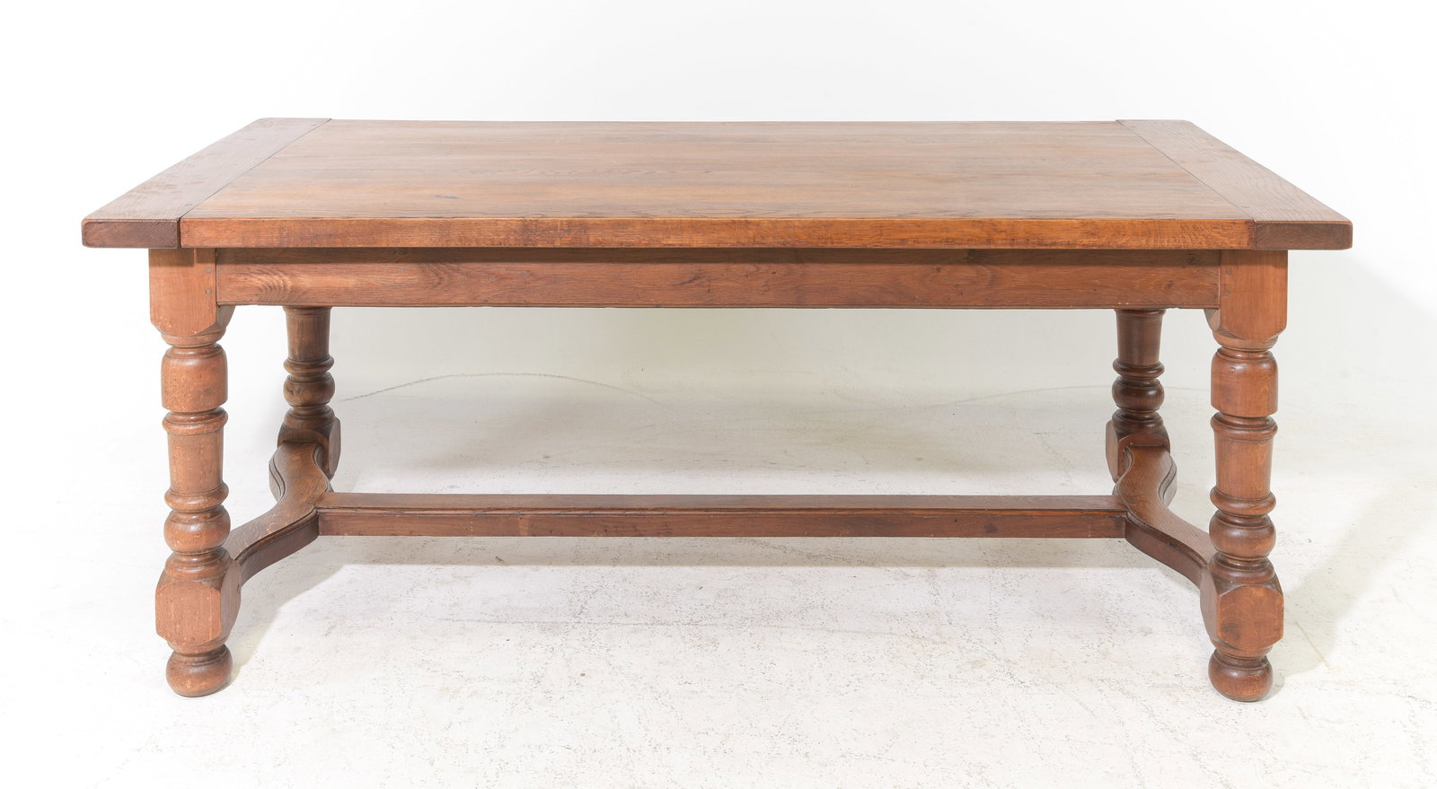 French Solid Oak Farmhouse Table with Drawers (1 of 4)