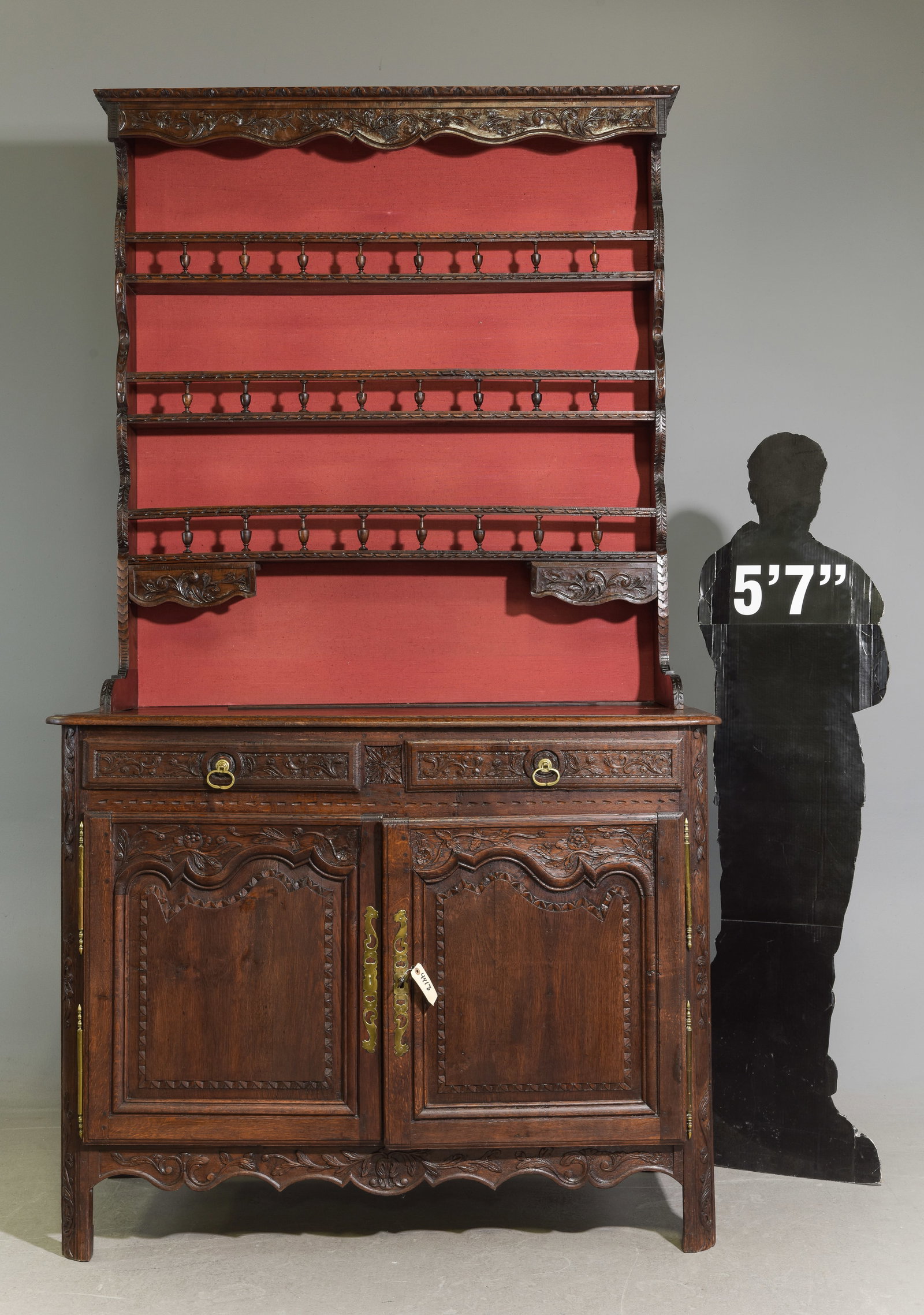 French Carved Oak Dresser / Buffet (1 of 9)
